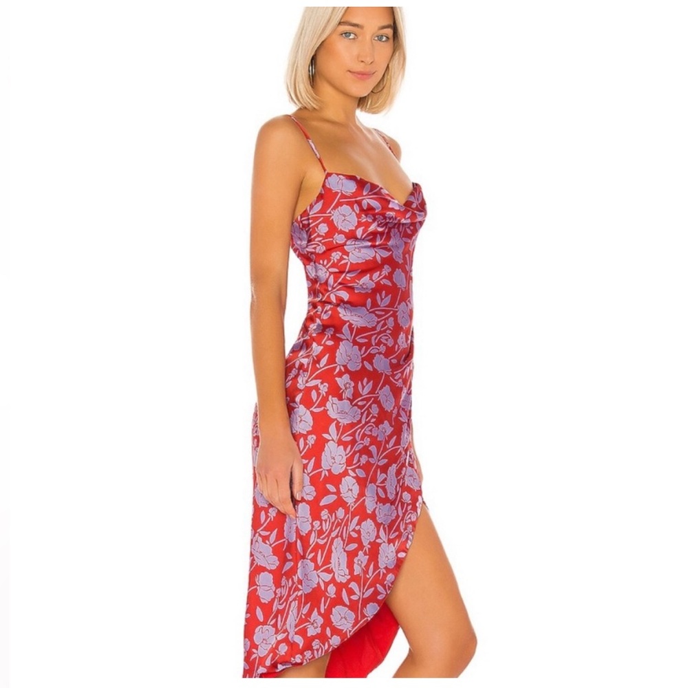 LOVERS + FRIENDS Noah Wrap Dress - size L